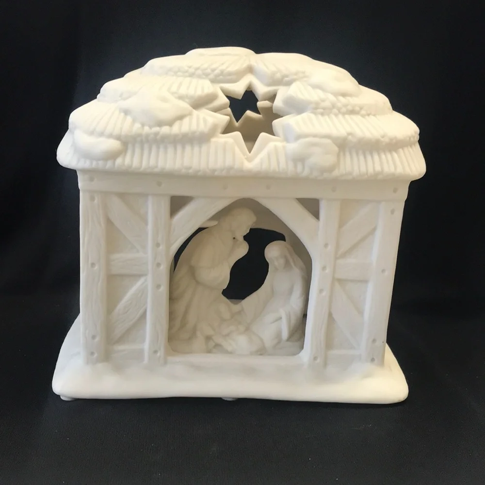PartyLite O Holy Night Candle Holder Holiday Decor‎ in Box